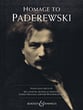 Homage to Paderewski piano sheet music cover